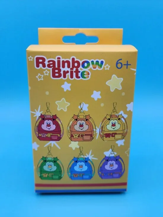 Loungefly Rainbow Brite Rainbow Sprites Green Blind Box Mini-Backpacks Charm NEW - Picture 10 of 10